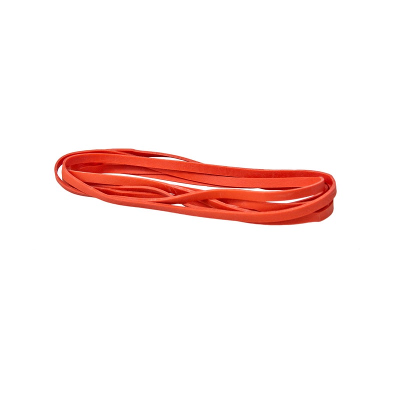 Alliance Red Packer Bands, Size #69 (6" x 1/4"), Approx. 140 Bands, 1 lb. Box, Red (96695) - Image 1